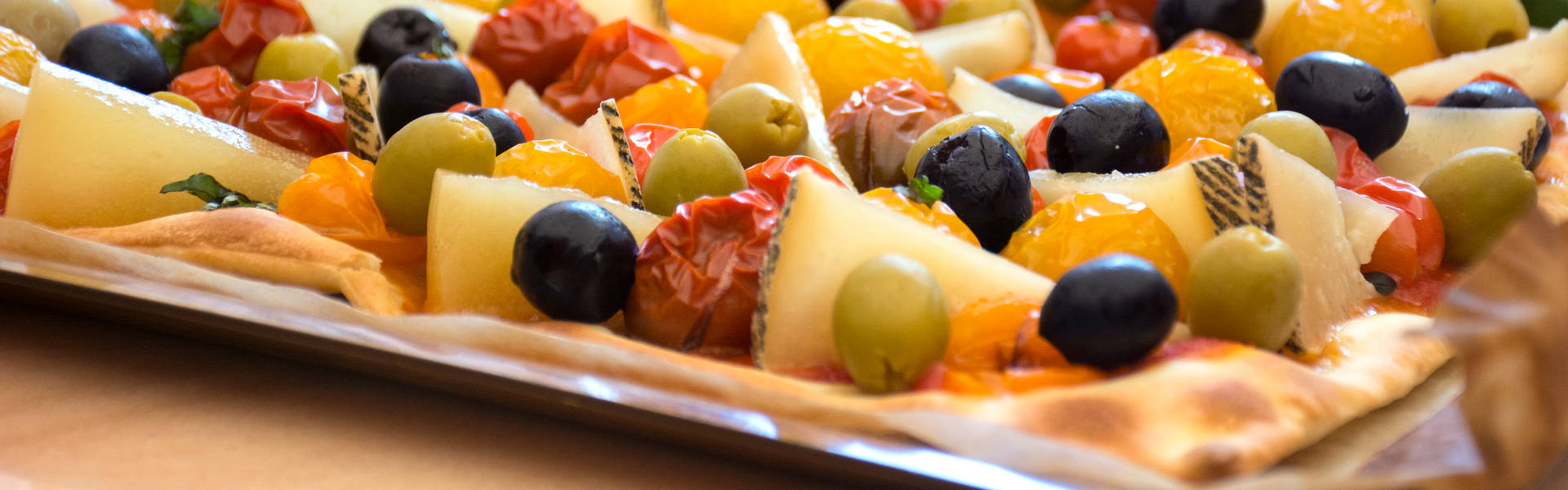 Las Terceras Queso Manchego Artesano Focaccia al estilo manchego