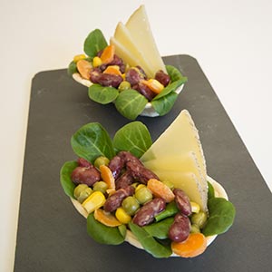 Ensalada de Legumbres y Queso Las Terceras D.O.P.