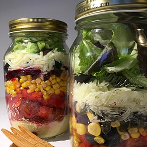 Ensalada de Legumbres y Queso Las Terceras D.O.P.