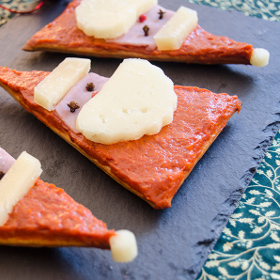 Papa Noel de queso manchego curado D.O.P. Las Terceras