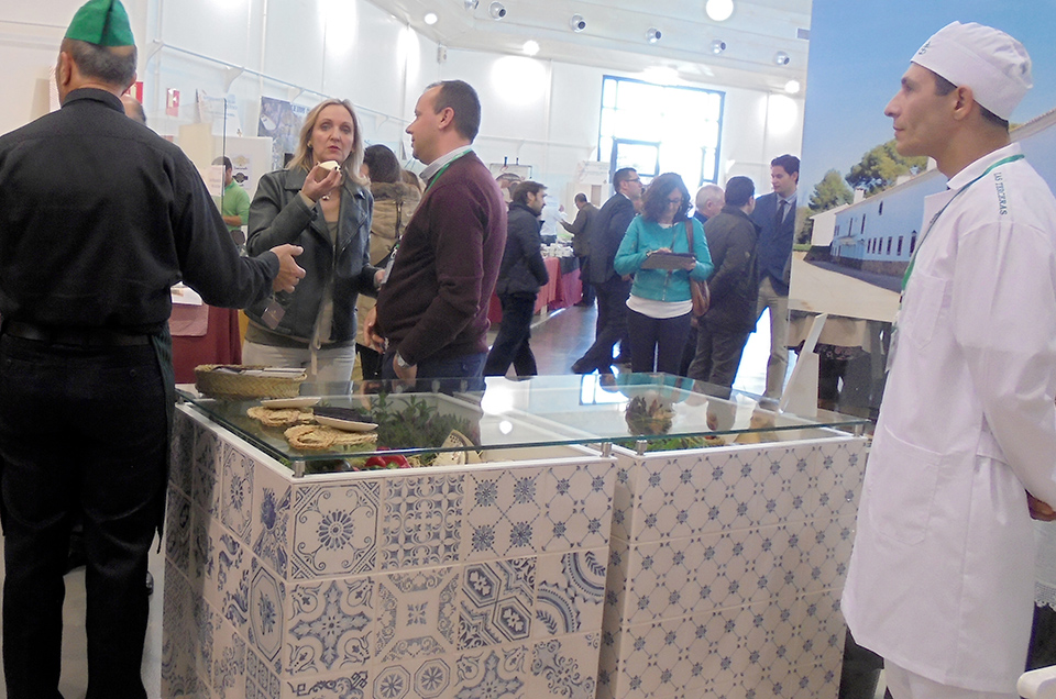 Stand de Las Terceras en la II Feria Nacional del Queso de Manzanares