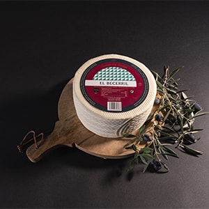 Queso tierno de leche de oveja El Becerril