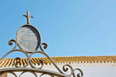 Detalle en el techo del edificio de Las Terceras