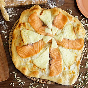 queso y fruta