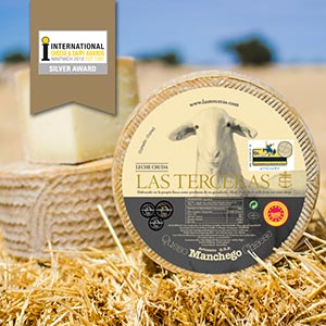 Plata para los Quesos Las Terceras en el International Cheese Awards