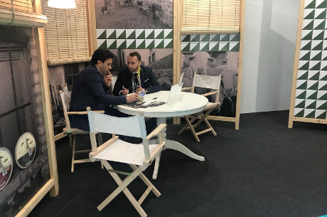 Stand de quesos Las Terceras en Alimentaria 2018