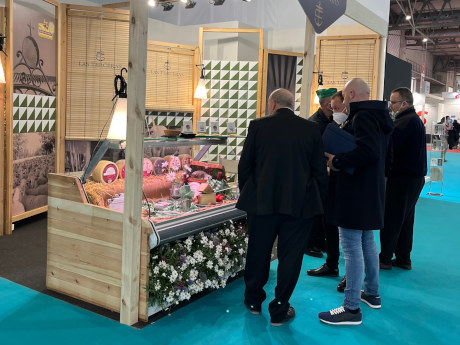 Stand de quesos Las Terceras en Alimentaria 2022