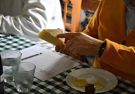 Degustación de queso manchego en Las Terceras