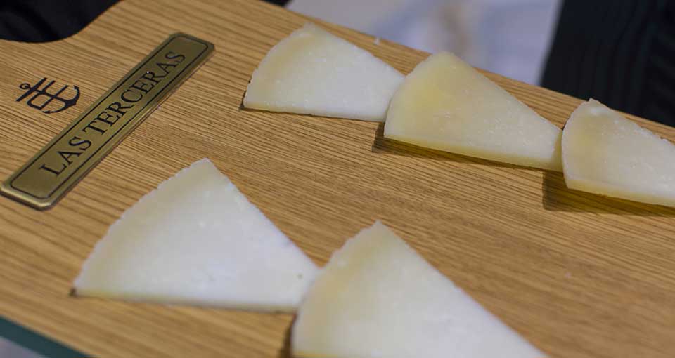 Manchego cheese Las Terceras present at Cevisama 2019