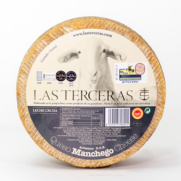 Premios para nuestro queso manchego curado de leche cruda