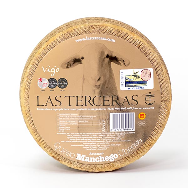 Premios para nuestro queso manchego viejo de leche cruda