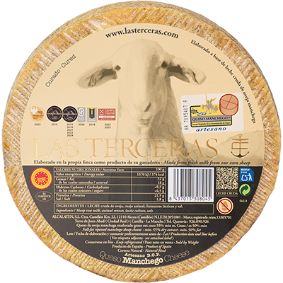 Prix décernés à notre fromage Manchego affiné au lait cru