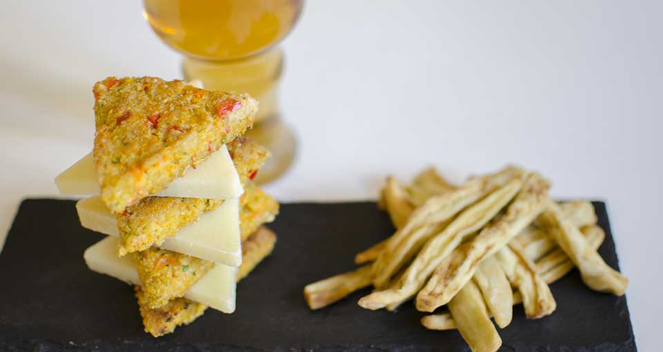 Hamburguesas de avena con verdura y Queso Manchego Las Terceras D.O.P.