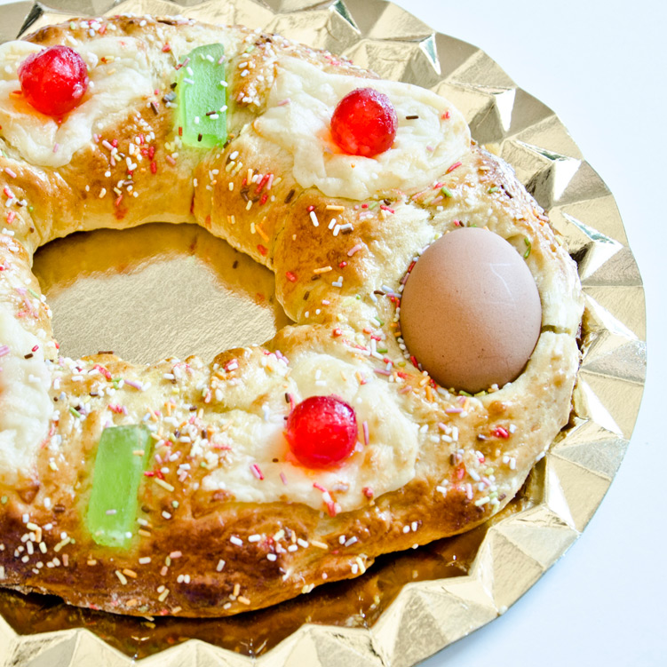 Mona de Pascua con queso manchego D.O.P. Las Terceras