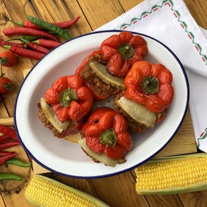 Stuffed Peppers with hot pepper and Manchego cheese Las Terceras