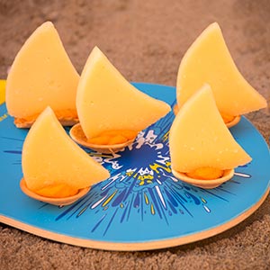 Las Terceras Manchego cheese P.D.O. Regatta with sweet potato