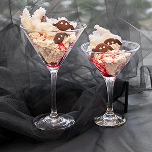 Cóctel de Mousse de Queso Las Terceras D.O.P. con Nueces 