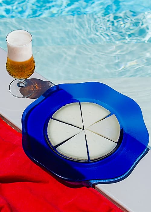 Queso manchego con cerveza, un aperitivo de verano