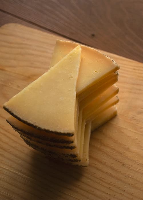 Manchego cheese in balance