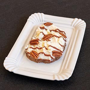 Tosta De Mousse De Queso Manchego Semicurado Las Terceras D.O.P.