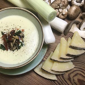 Vichyssoise de Queso Manchego Viejo