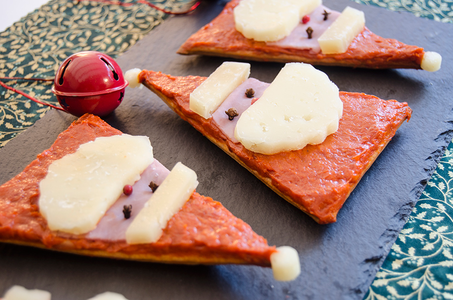 Papa Noel de queso manchego curado D.O.P. Las Terceras