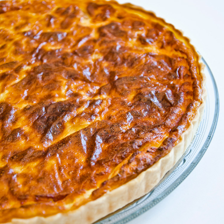Quiche de bacon con queso manchego curado D.O.P. Las Terceras