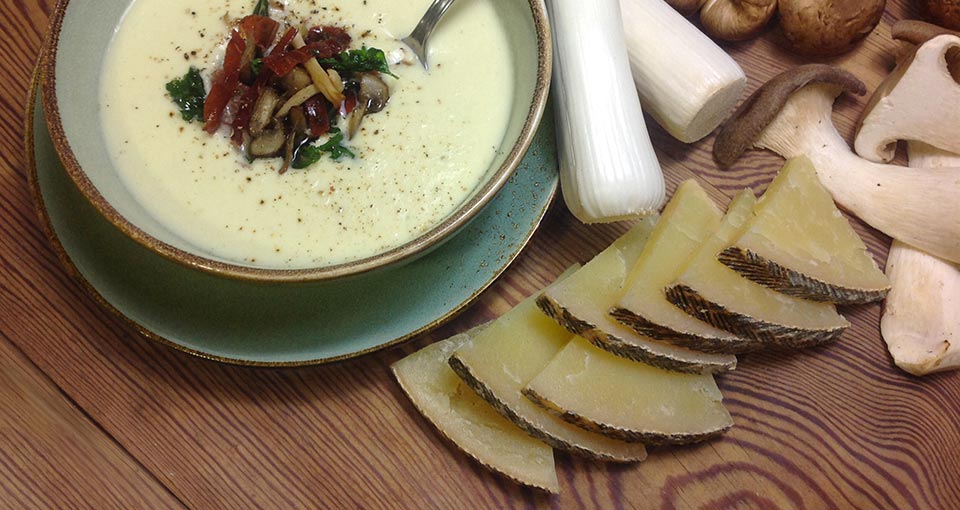Vichyssoise de Queso Manchego Viejo DOP Las Terceras