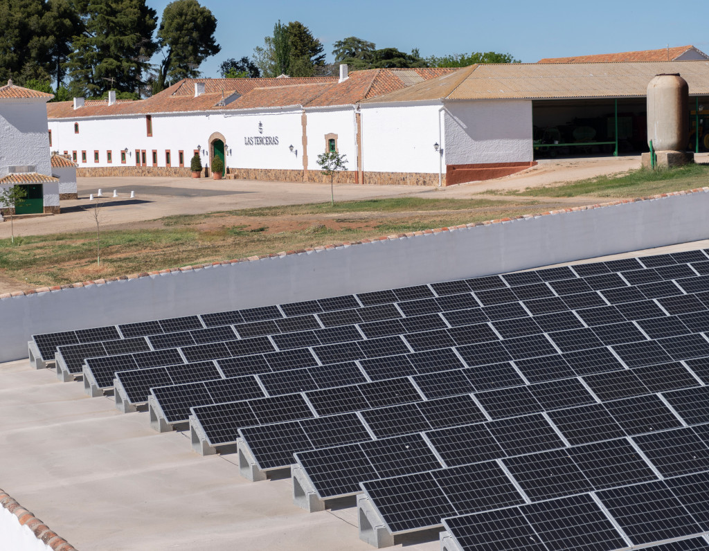 Solar energy at Las Terceras