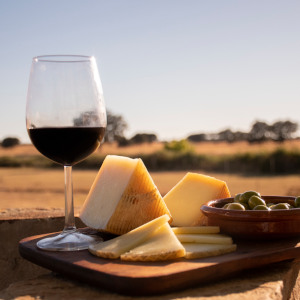 Wine-pairing and cheese tasting las terceras